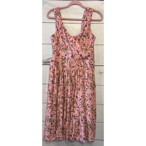Gal Meets Glam Size 8 Pink Floral Dress *absolute perfection* 3 - Picture 1 of 6